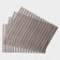 Set of serving napkins on the table on the table Magistro, 4 pcs, 30 × 45 cm, brown color