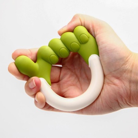Silicon “fingers” teething, mix color, crush me-9