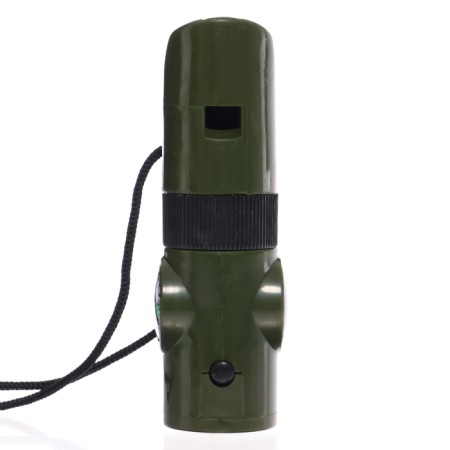 Set of the hero "Intelligence", 6 in 1: whistle, compass, flashlight, thermometer, mirror, lupa-5