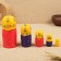 Matryoshka Maidanovskaya "Red Mac", 5 puppet