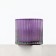 Aromatic candle: strawberries, 6.5 x 7.2 cm.