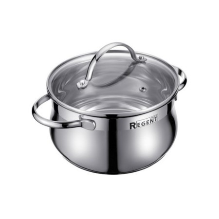 Кастрюля с крышкой Regent inox Monica, 1.8 л