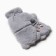 Mittens teenage minku bear 24 cm color gray