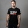 Patriotic T -shirt "We are one people", the color is black, size 54