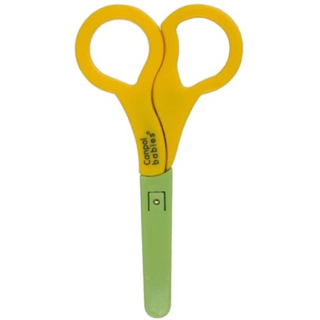 Baby scissors are safe in a case, from 0 months, color mix