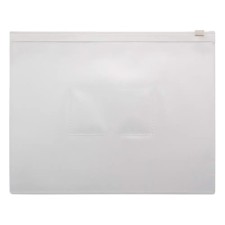 The convert folder on ZIP Lightning A5, 150 μm, Calligrata, a make-up pocket, white lightning