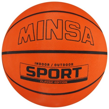 Basketball ball Minsa Sport, PVC, glued, 8 panels, p. 7-4