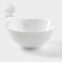 Luminarc Diwali Precious salad bowl, glass ceramic, 900 ml, d = 18 cm, white color