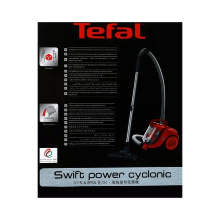 Vacuum cleaner Tefal TW2913EA, 750 W, dry cleaning, 1.2 l, red-6