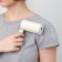 A video for clothes with a velor brush, 55 sheets, white color with blue