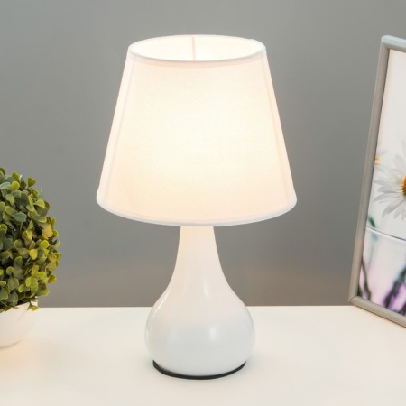 Table lamp 58084/1 1x40W E27 white 20x20x35.5 cm Risalux-1