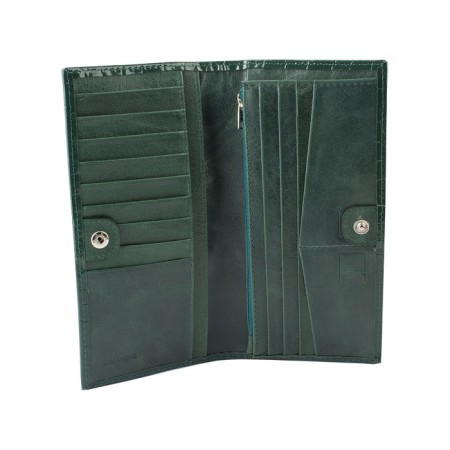 Optima nice, glossy skin, color green crocodile-1
