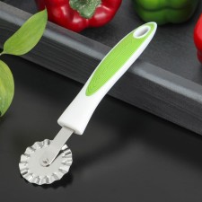 Knife for pizza and dough Style, 18 cm, handle Soft-TOOCH, MIX color