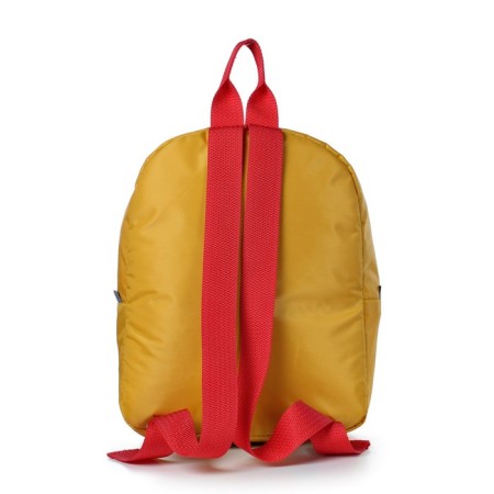 Baby backpack, lightning department, yellow/red 23x29x7.5cm-2