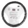 Braid on steering wheel AVS GL-165M-B, size m, black