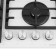 Honel Homsar HGG646WH, gas, 4 burners, white