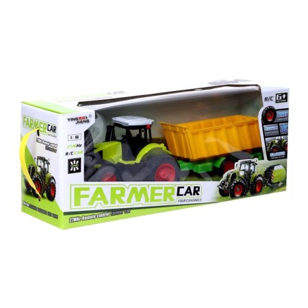 Radio -controlled tractor "farmer", works on the battery-5