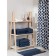 Essential dark blue towel, size 50x80 cm