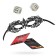 Erotic set for two “Territory Territory”, 3 in 1 (10 cards, mask, 2 neon cubes), 18+