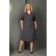 Women's dress, size 58, blue color