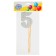 Topper in the “5” cake, set 6 pcs., Mix color
