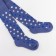 Baby tights with plush followed, jeans color, height 110-116 (17-18)