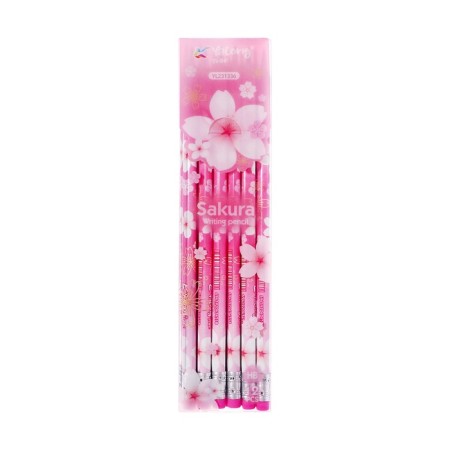 Pencil Blackographic NV with Lastik, Sakura Mix-7