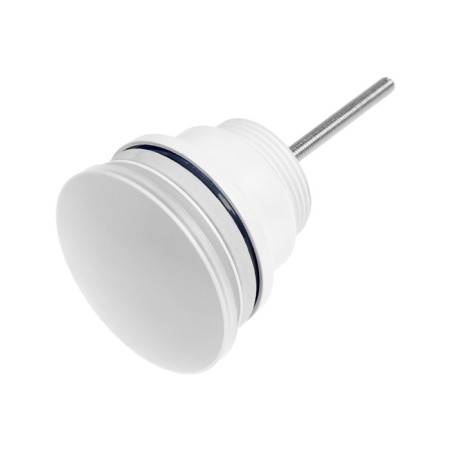 Bottom valve 565-111, stainless steel, white-3