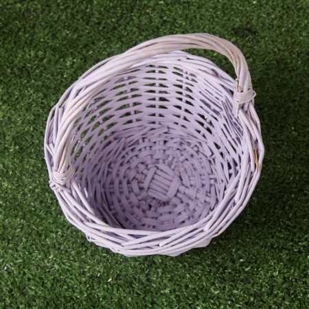 Wicker basket, 20 × 20 × 11.5/25 cm, willow-2