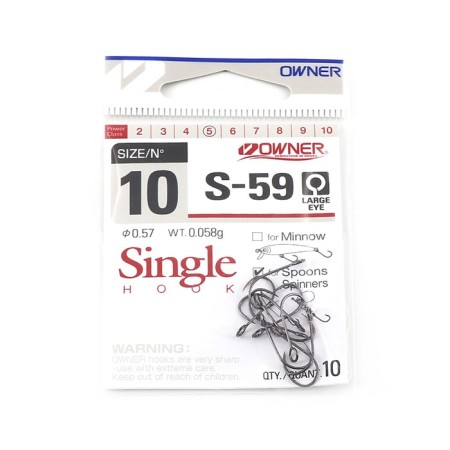 The hook Owner S-59 BC No. 10, 10 pcs.