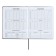 Universal diary for grades 1-11 Oxford, a solid cover of artificial leather, lies, 48 ​​sheets, coral spine