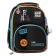 Frame backpack 37 x 28 x 12 cm, Across 194, filling: bag, pencil case, blue/blue ACR22-194-1