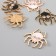 Decor for creativity Metal "Spider" enamel mix 3.4x3.4 cm
