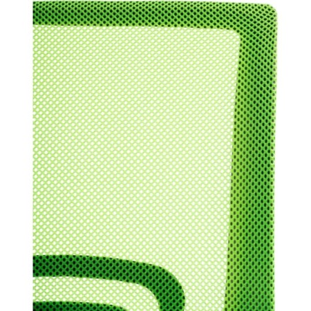 Computer chair Turin plastic/fabric, black/green mesh 60x55x82 cm-7