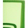 Computer chair Turin plastic/fabric, black/green mesh 60x55x82 cm