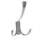 Hook furniture tundra TKT003, three -rod, chrome