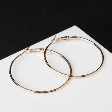 Classic-rings "Classic" d = 5 cm, color gold-1