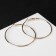 Classic-rings "Classic" d = 5 cm, color gold