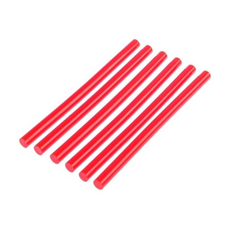 Glue rods tundra, 11 x 200 mm, red, 6 pcs.-2
