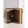 Safe wood book "Crown" leatherette 21x13x5 cm