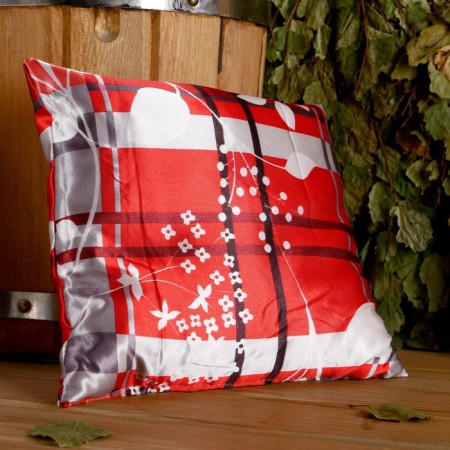 Souvenir pillow, 22 × 22 cm, lavender, juniper, mix-4