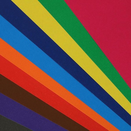 Colored paper A4, 10 sheets, 10 colors "Ray", OFSET 70 g/m2-2