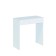 Folding table "SP-22", 724 × 356 × 740 (1080) mm, mirror, white color