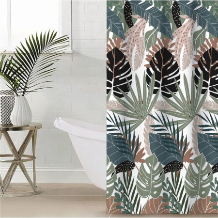 The bathroom curtain "Tropic", 145 × 180 cm