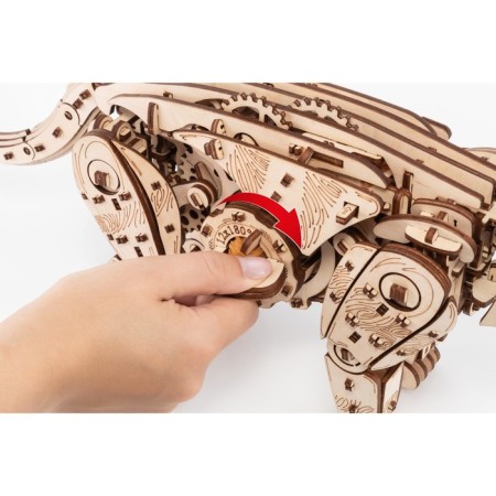 Mechanical team model, wooden designer "Cat (cat)"-10