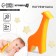 Little ratio "Girafics", orange color, crush me