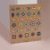 Nail stickers "stained glass", voluminous, blue/yellow/green color