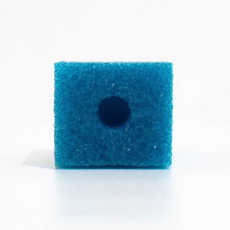 Rectangular sponge for filter No. 1, coarse, 4 x 4.5 x 11 cm, blue-3