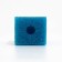 Rectangular sponge for filter No. 1, coarse, 4 x 4.5 x 11 cm, blue