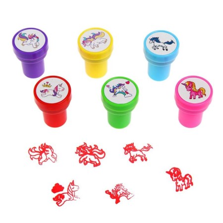Printing color "unicorns", set of 6 pcs.-1